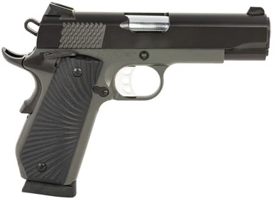 Tisas 10100106 B9BA 1911 Stingray Carry 9mm 4.25" 9+1 Black/Dark Grey