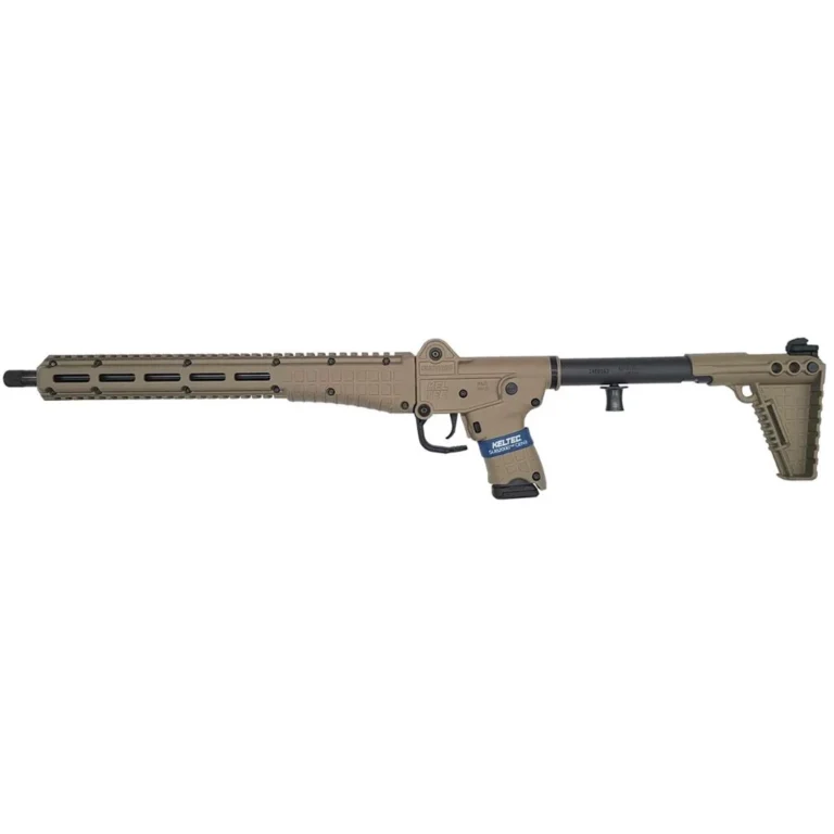 KelTec SUB2000 Gen 3 Rifle 9mm 16 in. Tan G19 Mag 15 rd.