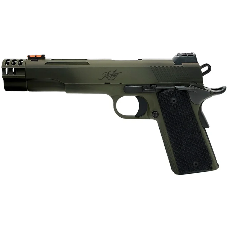 Kimber Rampart Pistol 10 mm 5 in. OD Green 8 rd. Compensated