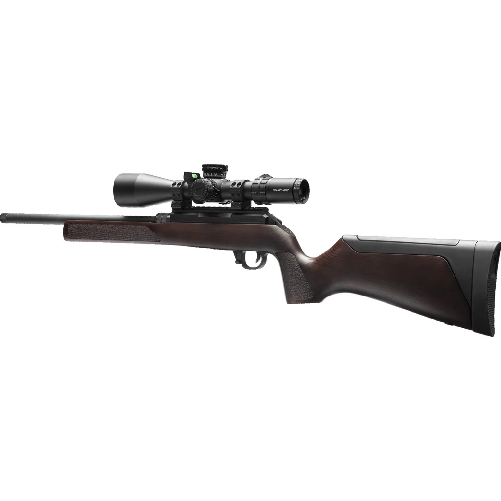 Hammerli Arms Force B1 Rifle 22 lr Wood Classic Brown / Stainless Steel 10 rd - Image 2