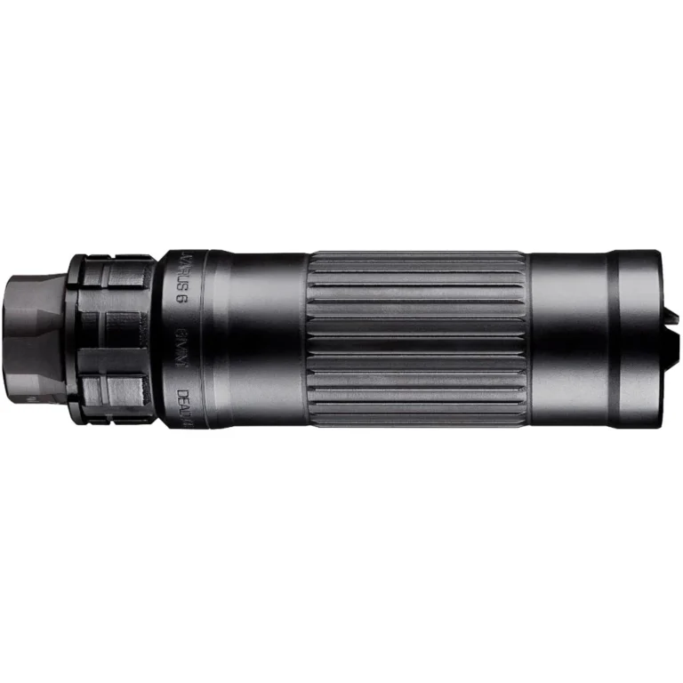 Dead Air Lazarus 6 Suppressor 6mm w/Xeno ADPT & DA129 1/2-28  3Prong FH Black