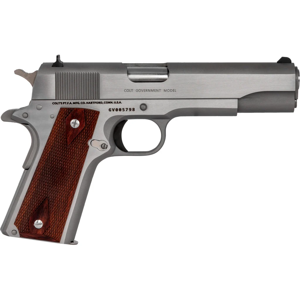 Colt 1911 Pistol 45 ACP 5 in. Stainless 8 rd. - Image 2