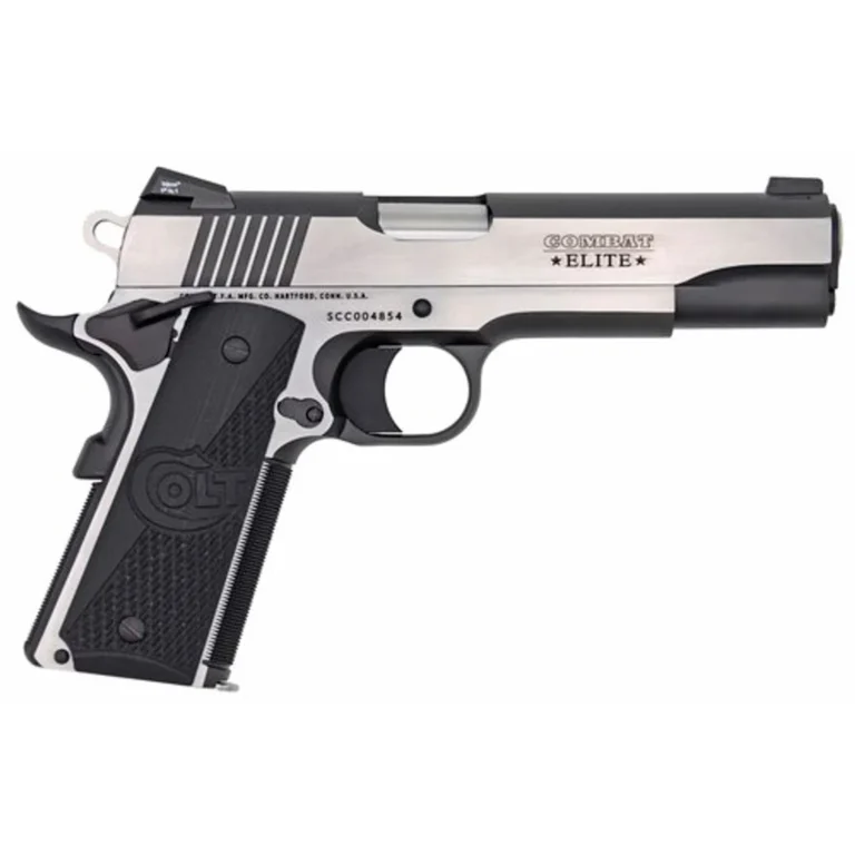 Colt 1911 Combat Elite Commander Pistol 45 ACP 5 in. TT Elite Two Tone 8 rd.