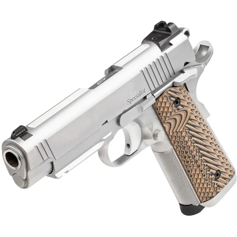 Dan Wesson Specialist Commander Pistol 45 ACP 4.25in. Stainless/VZOperatorII Grips 8+1rd