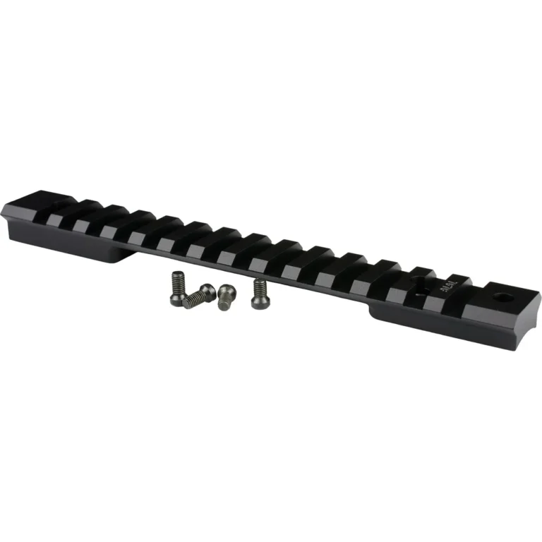 Warne Mountain Tech Rail Matte Black 20 MOA Winchester 70 Short Action