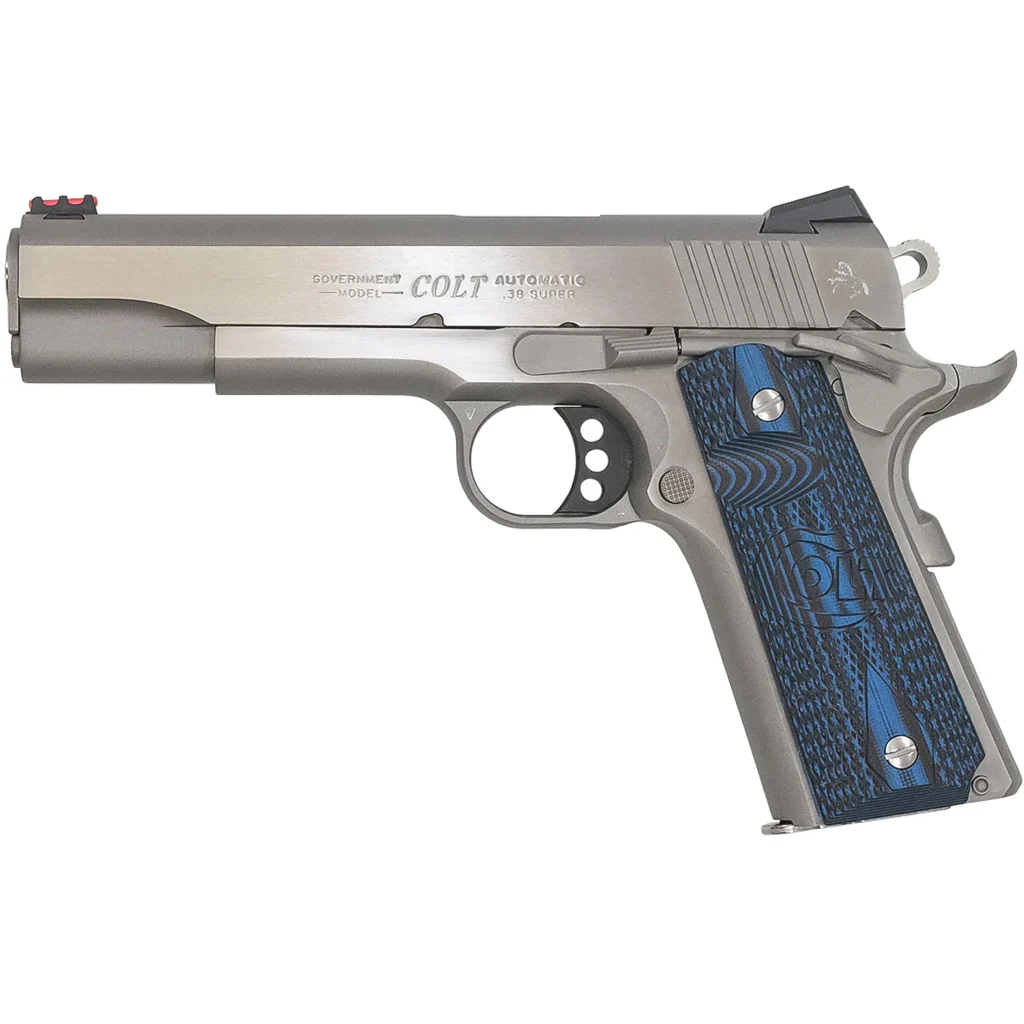 Colt 1911 Competition Pistol 38 Super 5" Blued 9 rd. - Image 2