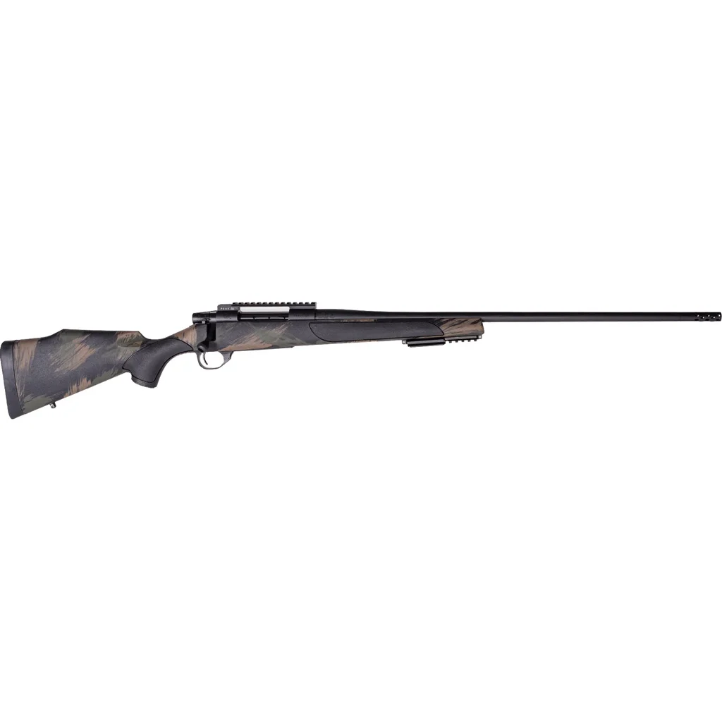 Weatherby Vanguard Black Hills Rifle 350 Legend 20 in. Black w/Green & Tan No Brake RH