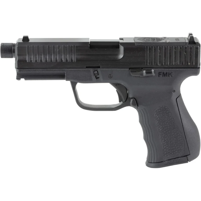 FMK G3 Threaded Barrel Pistol 9mm 4.5 in. Black w/ Glock Comp Sights 14 rd.
