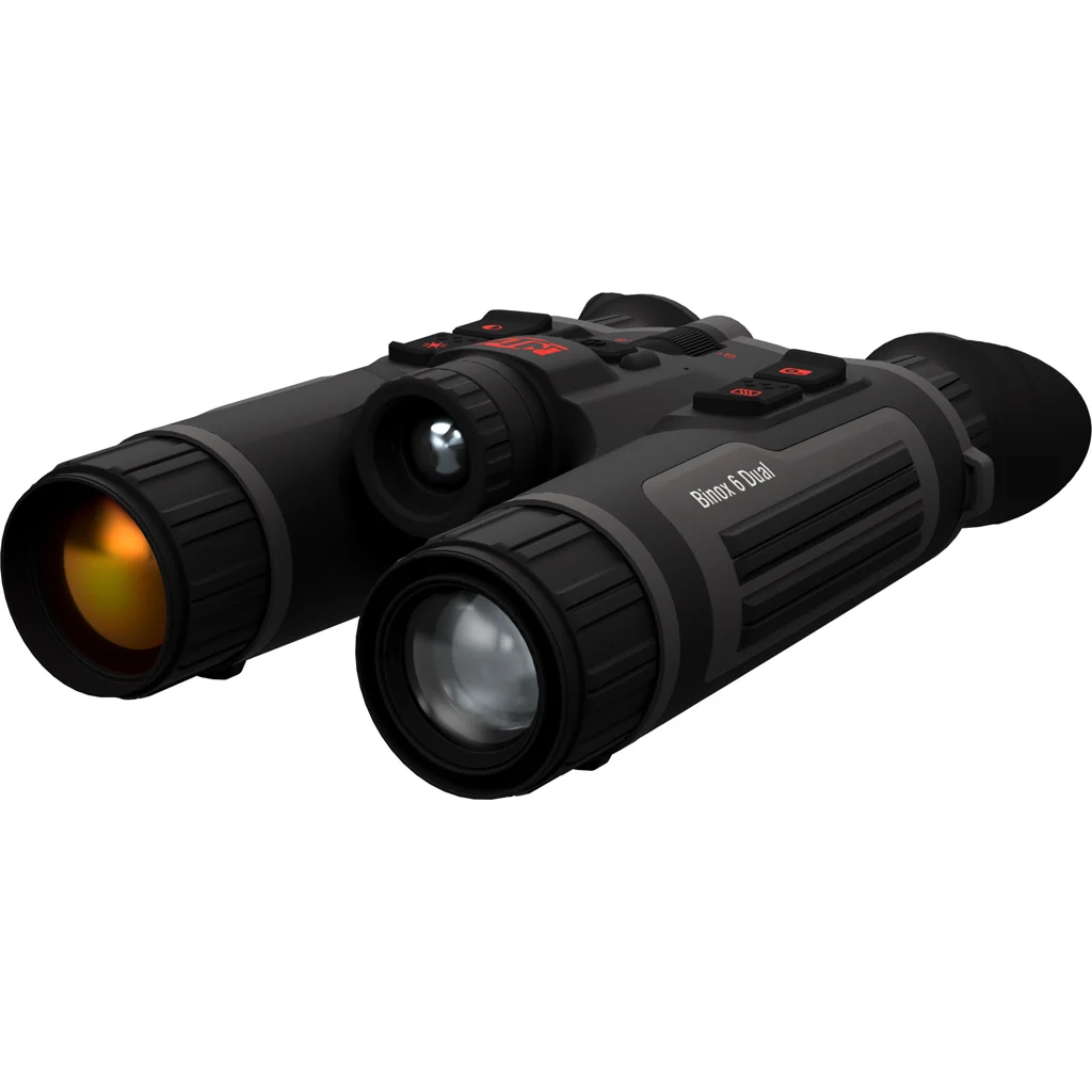 ATN Binox 6 Dual 256 LRF Thermal Binoculars 6-48x, 256X192 BLKw/Day,Night,Twilight 4K UHD &LRF - Image 3