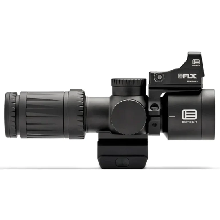 EOTech Vudu FFP Ultra Short Rifle Scope w/EFLX BLK 4-12X36mm MD5 MRAD Reticlew/Mount & EFLX Mount