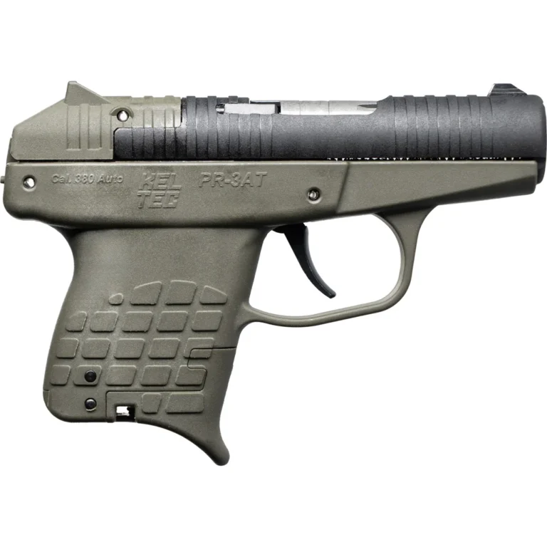 KelTec PR3AT Pistol 380 Auto 2.85 in. Green 10 rd.