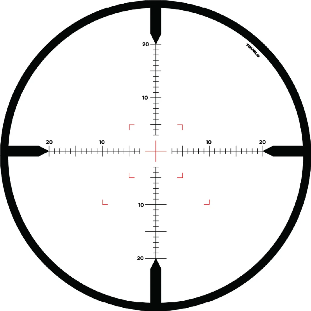 TruGlo Eminus Tactical Scope 30mm 6-24x50 IR ML - Image 2