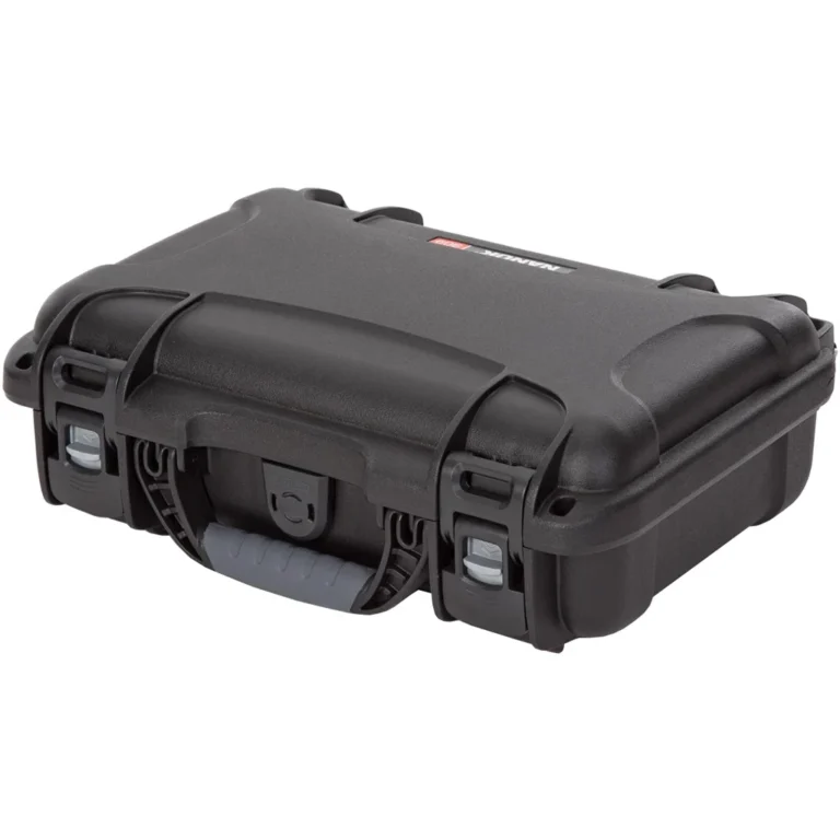 Nanuk Pistol and Accessory Hard Case w/Foam Black 11.4 in. x 7 in. x 3.6 in