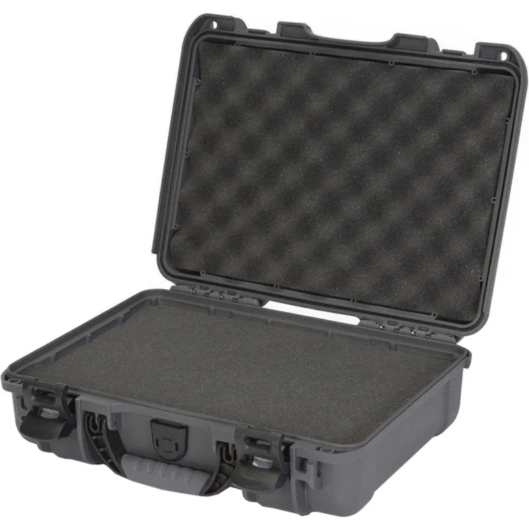 Nanuk Pistol and Accessory Hard Case w/Foam Graphite 13.2 in. x 9.2 in. x 3.8 in.