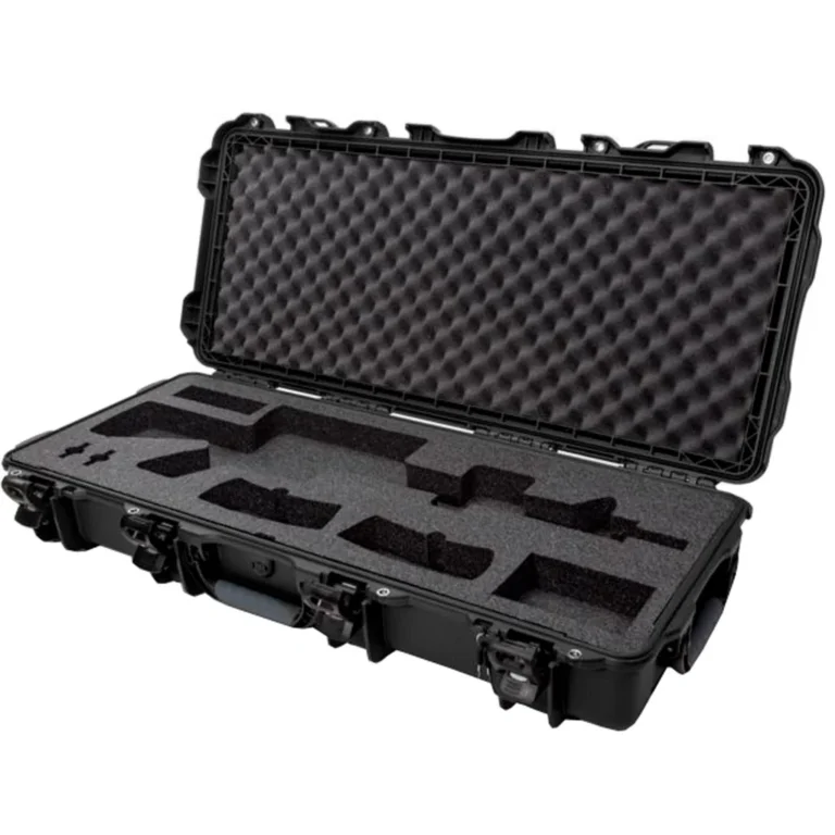 Nanuk A/R Hard Case w/Foam Black Retractable Wheels and Handle