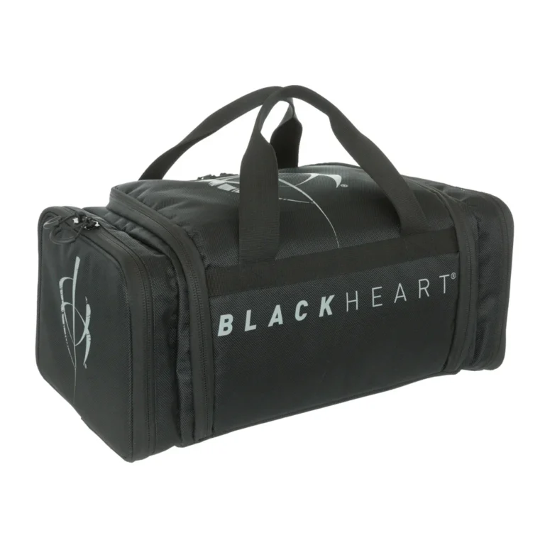 BlackHeart Respondent Range Bag with Ammo Carrier & Pistol Sleeve Black