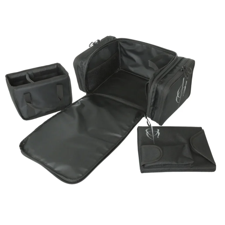 BlackHeart Respondent Range Bag with Ammo Carrier & Pistol Sleeve Black
