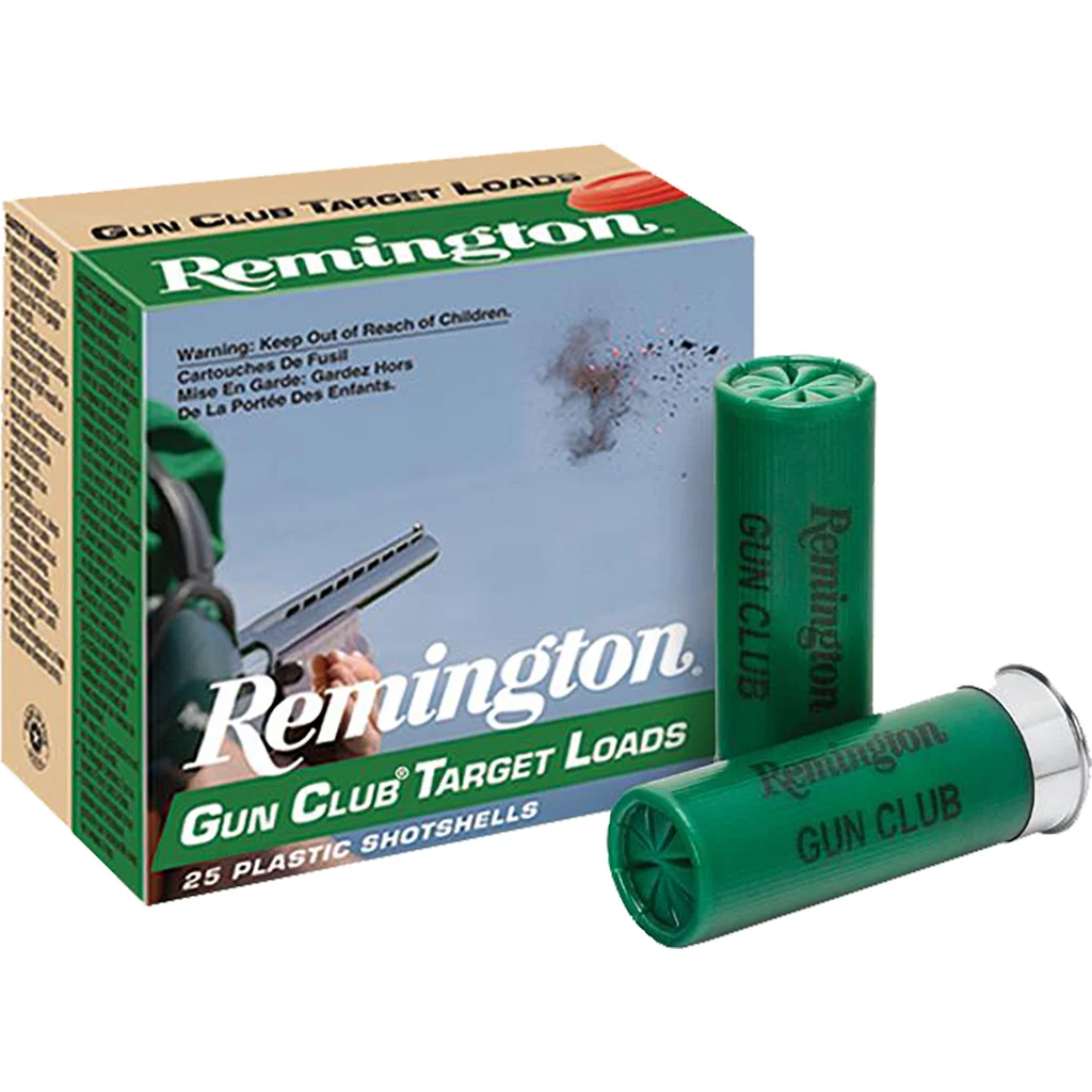 Remington Gun Club Target Loads 12 ga. 2.75 in. 2 3/4 Dr. 1 oz. 8 Shot 250 rd.
