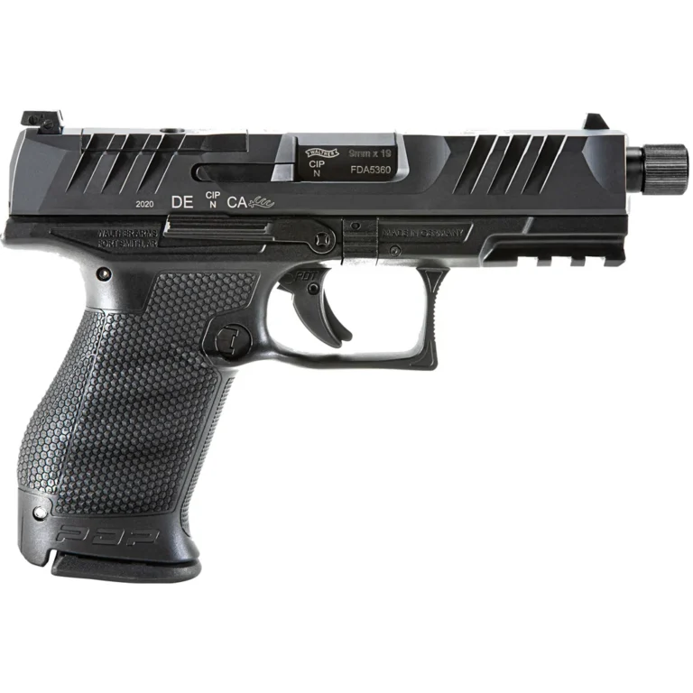 Walther PDP Compact Optic Ready Pro SD Pistol 9mm 4.6 in. Black 10 rd. Threaded