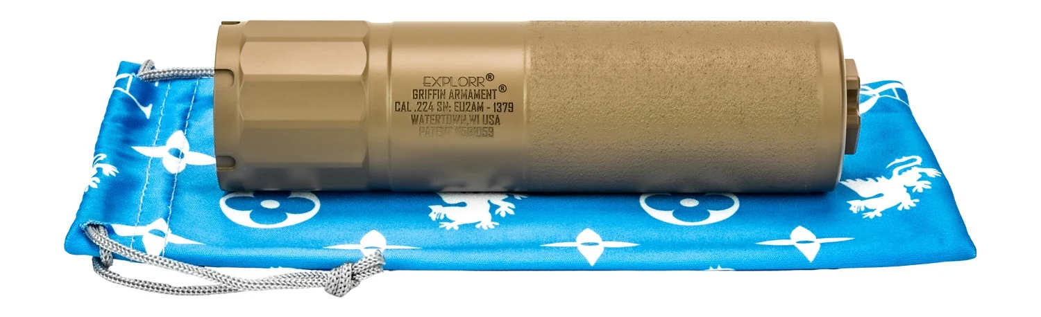 Griffin Armament GAEU2FDEAM-W Utility Mount Explorr 224 Cal 1.50" Flat Dark Earth Stainless Steel - Griffin Armament