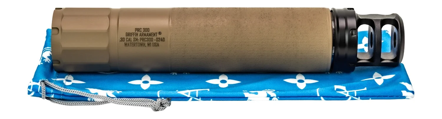 Griffin Armament GAPRC300FDEAM-W PRC 7.62mm Flat Dark Earth Aluminum/Stainless Steel - Griffin Armament