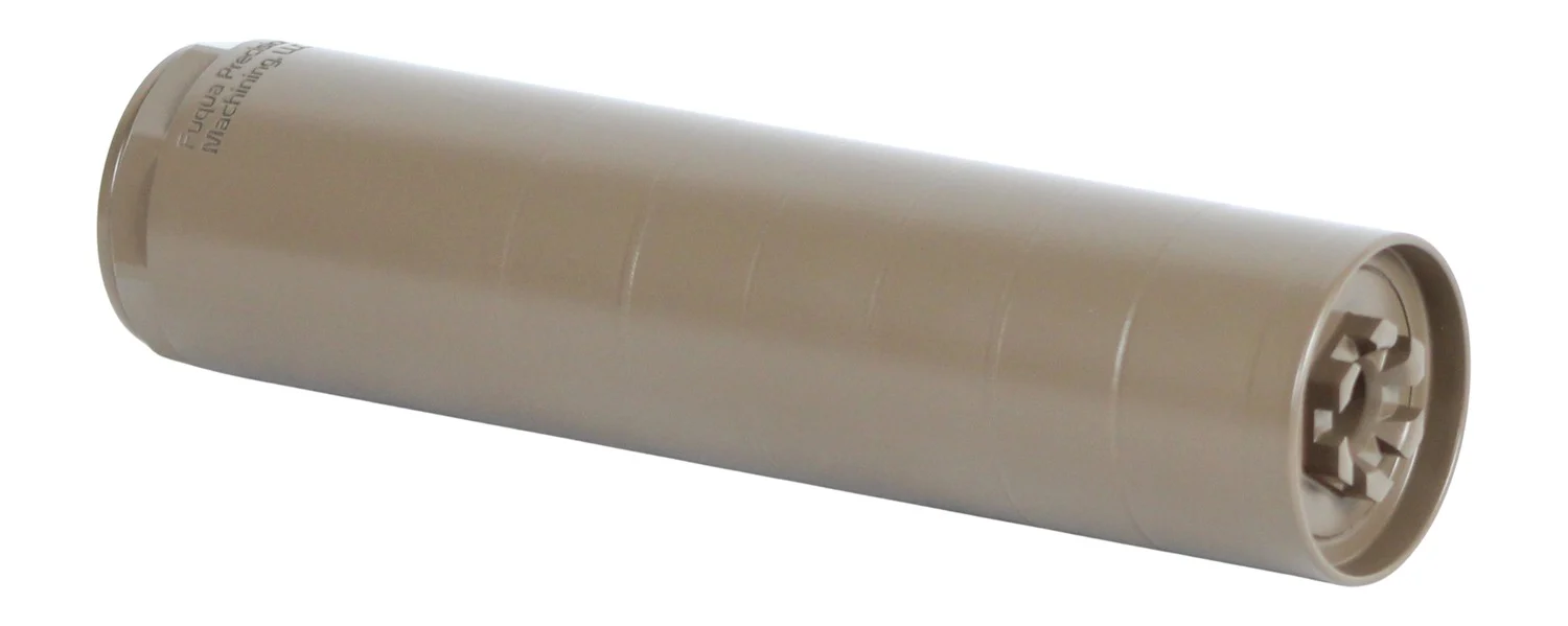 Fuqua Precision Machining CB556TIFDE Cheeze Boi 5.56/223 Flat Dark Earth Titanium 1/2x28" - FUQUA PRECISION MACHINING