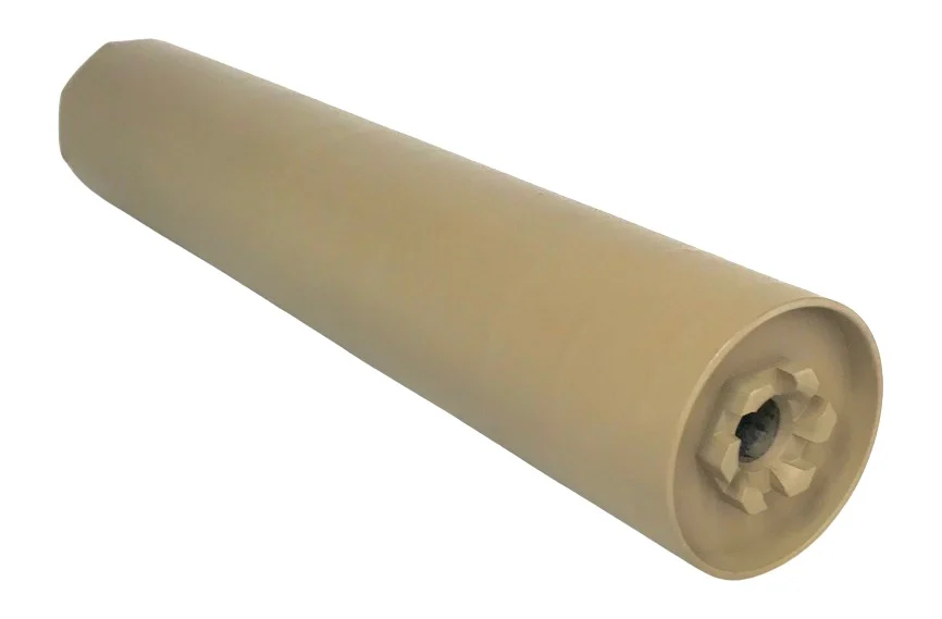 Fuqua Precision Machining DACH30TIFDE Dirty Dachshund 30Cal 1.60" Flat Dark Earth Titanium 1.375"x24 - FUQUA PRECISION MACHINING