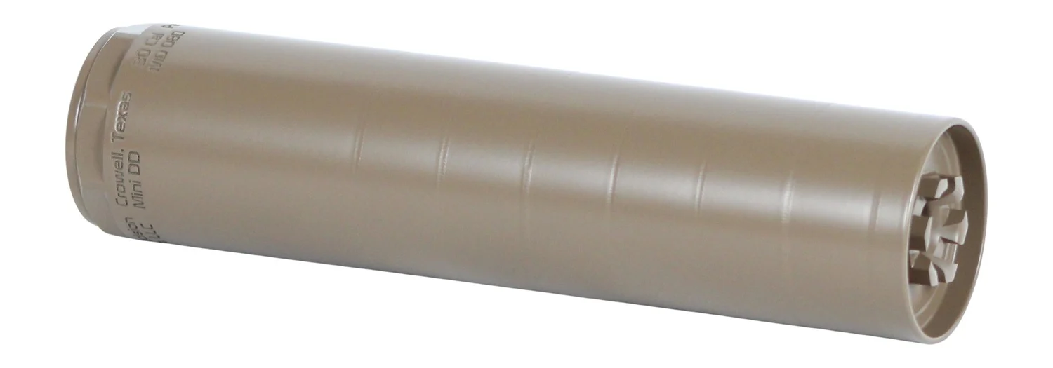 Fuqua Precision Machining MDD30TIFDE Mini DD 30 Cal 1.60" Flat Dark Earth Titanium - FUQUA PRECISION MACHINING