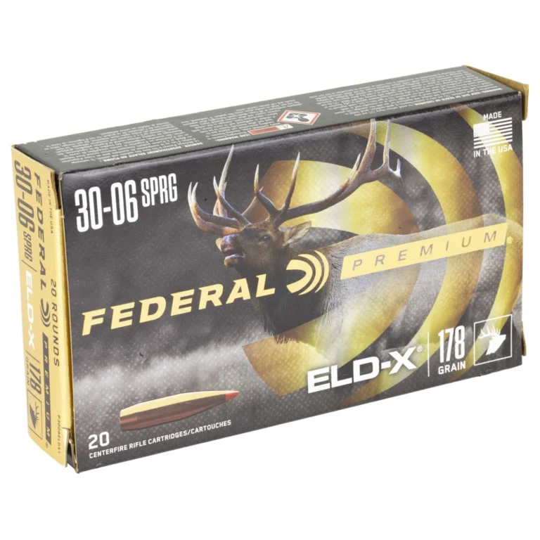 FEDERAL 30-06 SPRGFLD 178 GR ELD-X 20 RD/BX 10 BX/CS