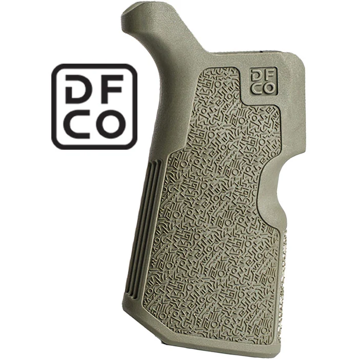 Kung Fu Grip OD Green for AR15/SR25 12 Degree Angle