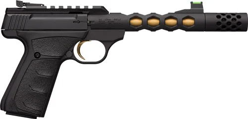 BROWNING BUCK MARK PLUS VISION - 22LR 5.9" AS SR BLACK/GOLD