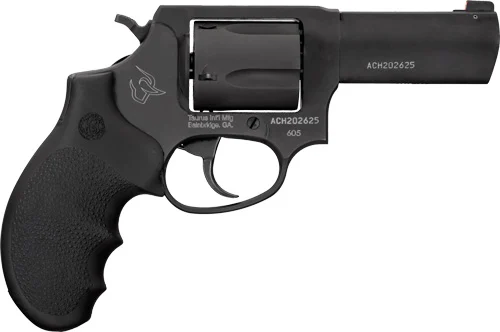 TAURUS 605 357MAG 3" NIGHT - SIGHT 5-SHOT OXIDE RUBBER GRP