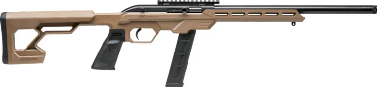 SAVAGE 64 PRECISION 22LR 20RD - 16.5" HB SYNTHETIC CHASSIS FDE