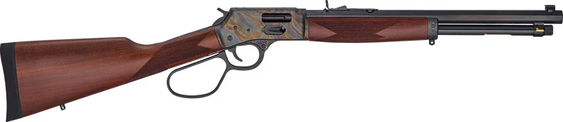 HENRY H12 BIG BOY SIDE GATE - CASE HARDENED 45LC 16.5" OCT.