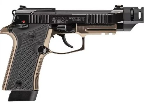 BERETTA 80X CHEETAH 380 ACP - 4.4" 10RD BLACK BRONZE THREAD