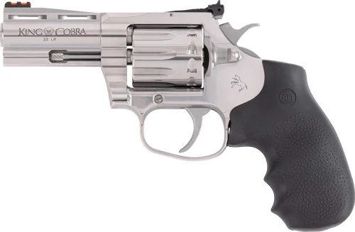 COLT KING COBRA 22LR 3" - S/S MATTE RUBBER BLACK - Image 2