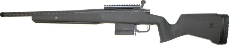 GLFA SUB-1 BOLT ACTION 308 WIN - 18" SS FLUTED CF STOCK BLACK