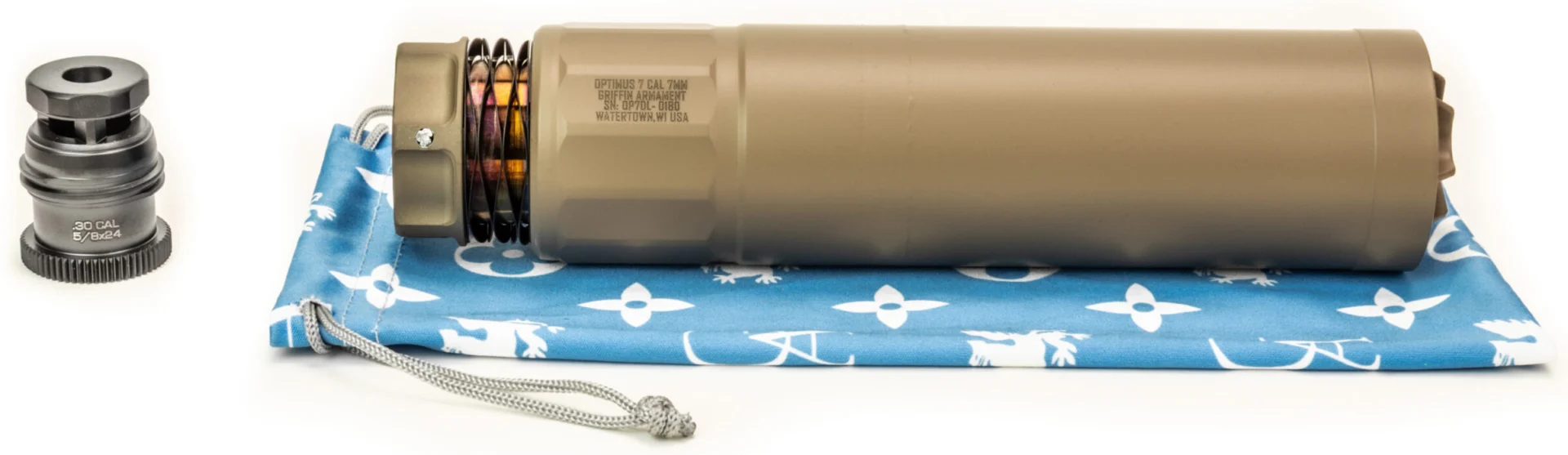 GRIFFIN SUPPRESSOR OPTIMUS 7 DUAL LOK FDE