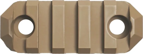 GROVTEC RAIL M-LOK 5 SLOT 2.2" - COYOTE TAN CERAKOTE