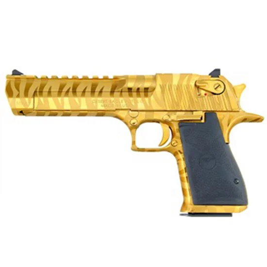 MR DESERT EAGLE 44MAG 6 TITANIUM GOLD TIGER - Magnum Research