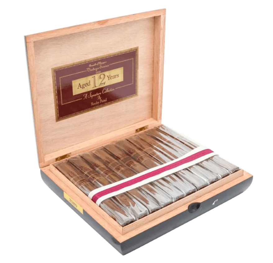 Rocky Patel Vintage 1990 Toro cigars box of 20 Honduran Broadleaf wrapper medium-bodied premium cigars