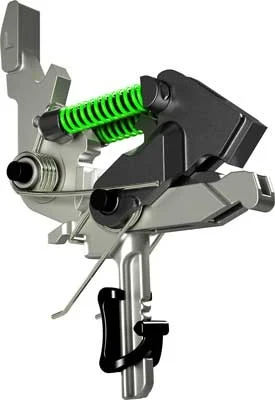 HIPERFIRE TRIGGER AR-15/10 HPT - ECLIPSE W/NIB PLATING LOW PULL - Image 2