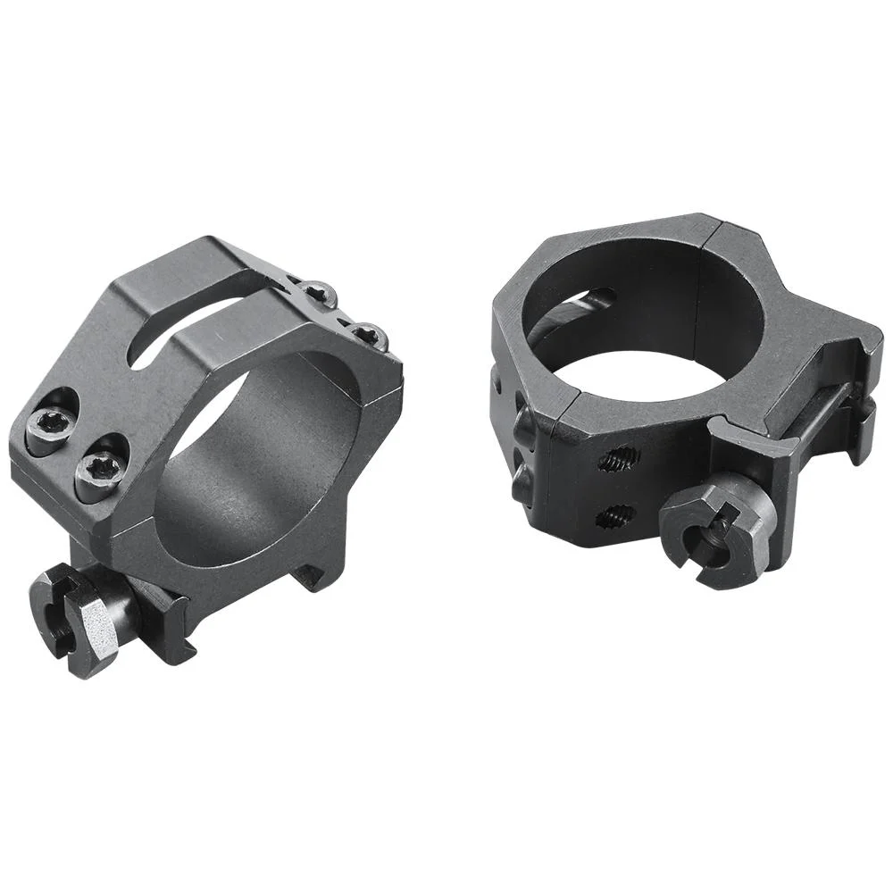 Weaver 4-Hole Skeleton Aluminum Scope Rings 30mm Low Matte