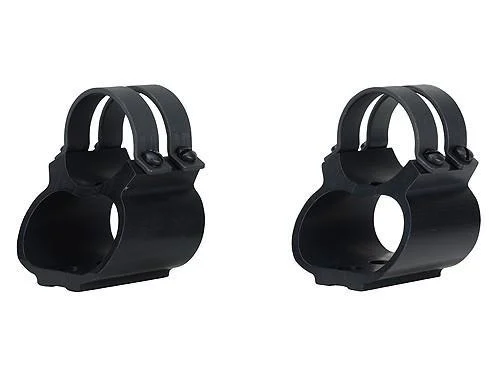 Weaver See-Thru Steel Lock Ringmount (Baseless System) - 1" Marlin 336 Black