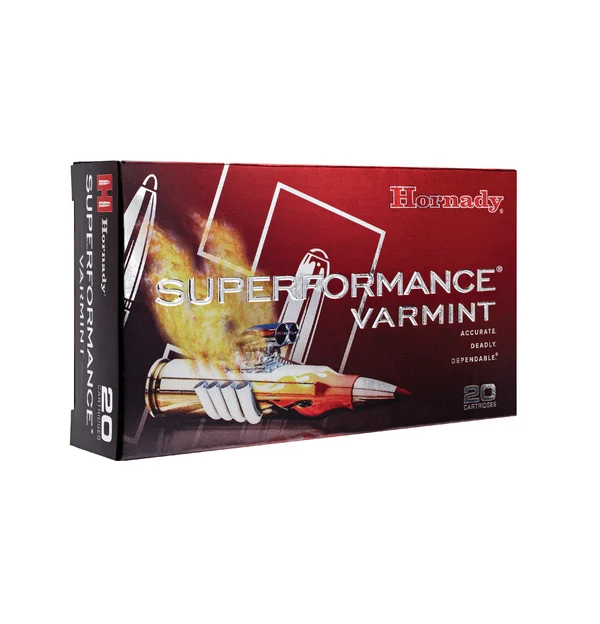 HORNADY SUPERFORMANCE VARMINT 223 REM 53GR V-MAX SPF 20RD BX 200RD CASE