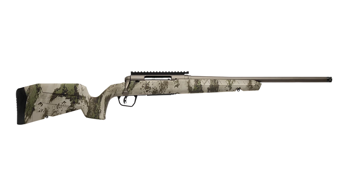 SAVAGE GEN2 AXIS II PRO COMPACT 243 WIN WOODLAND CAMO